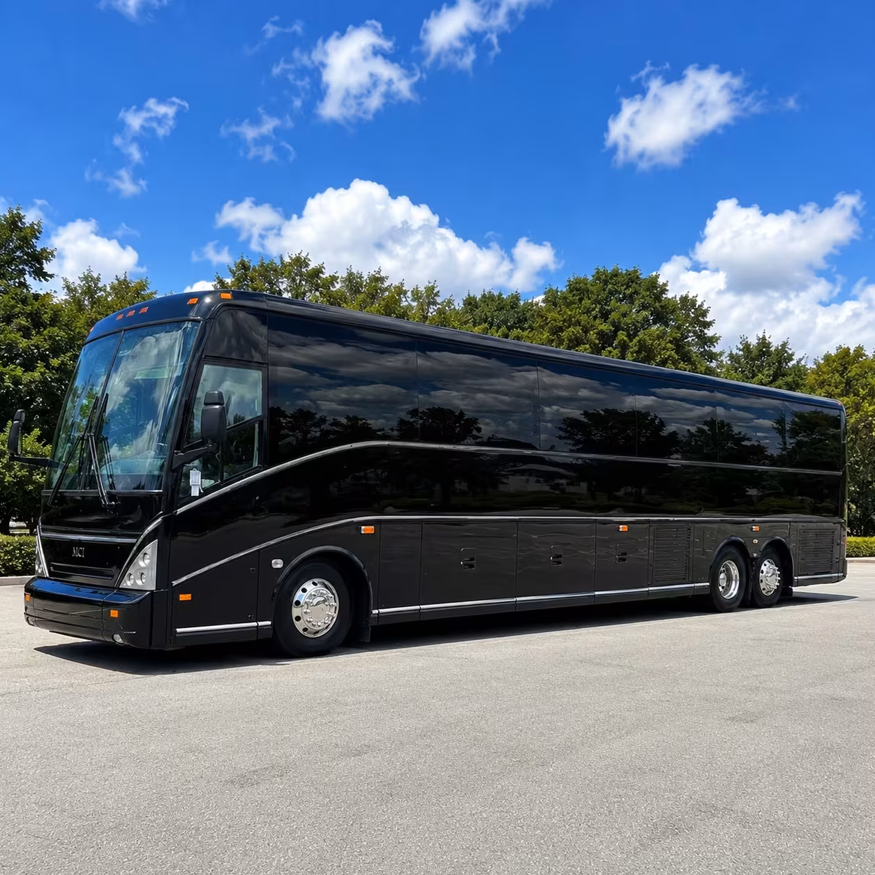 group concert transportation for large clarksville events