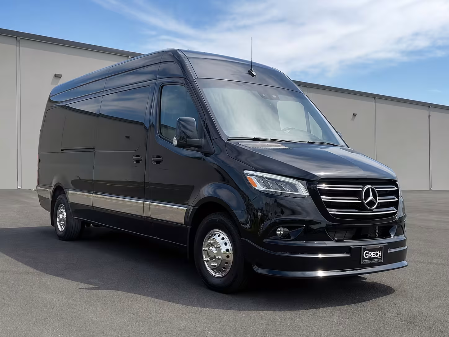 sprinter van with driver