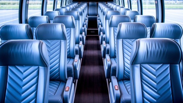 55 passenger charter bus interior clarksville