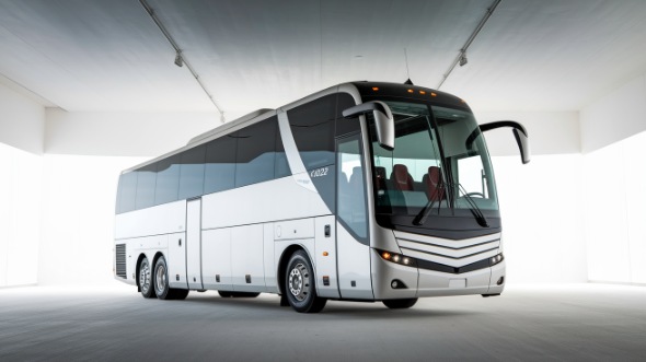 56 passenger charter bus clarksville