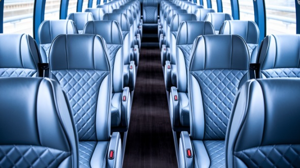 56 passenger charter bus interior clarksville