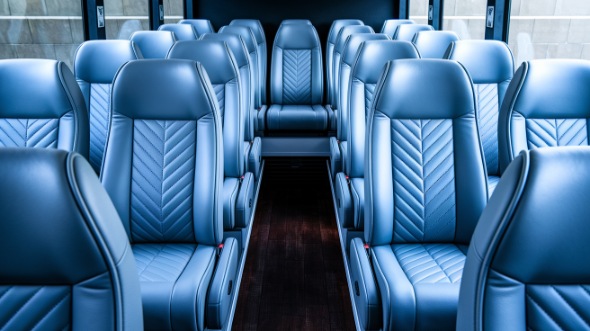 clarksville 15 passenger minibus interior