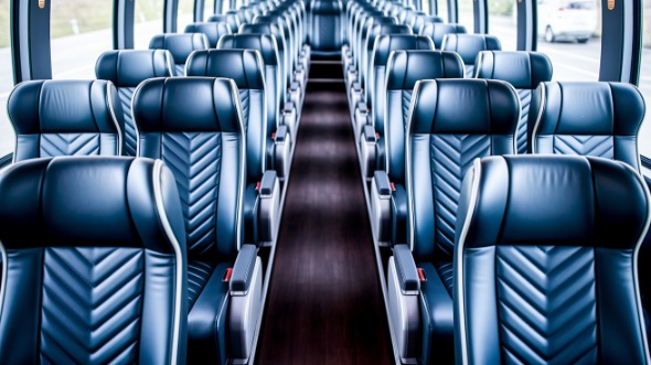 clarksville 54 passenger charter bus rental