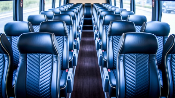 clarksville 56 passenger charter bus rental