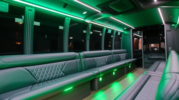 clarksville party bus rental inside